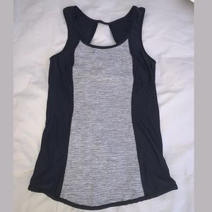 Lululemon striped mesh tank